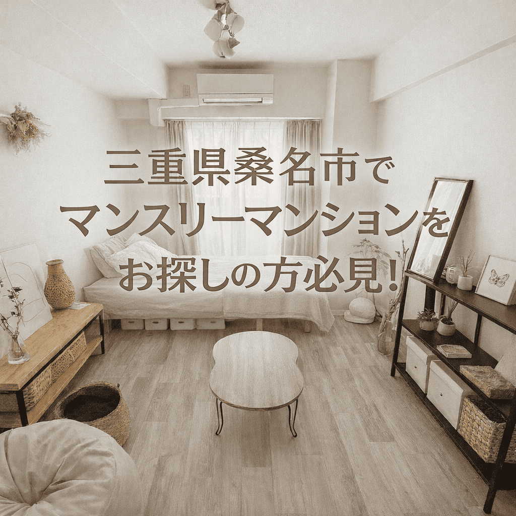 三重県桑名市でマンスリーマンションをお探しの方必見！