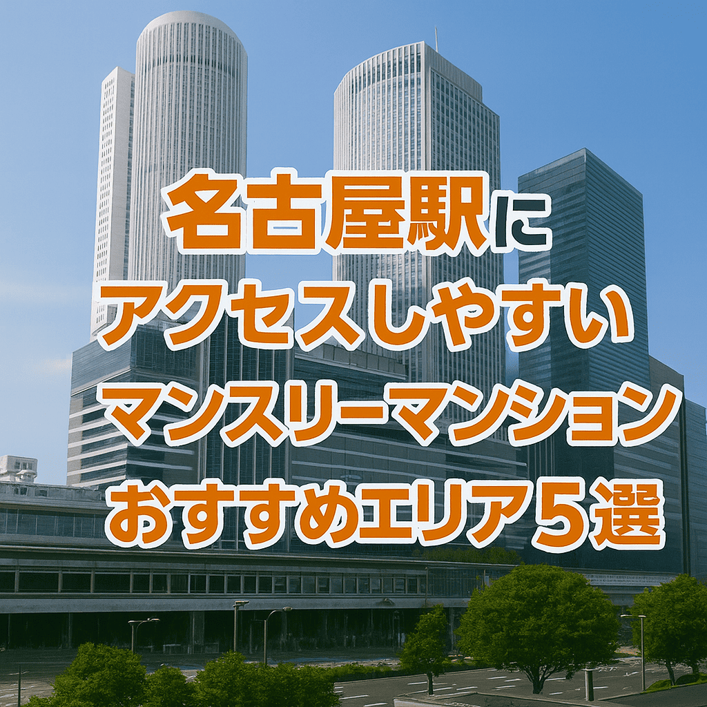 名古屋駅にアクセスしやすいマンスリーマンションおすすめエリア5選！